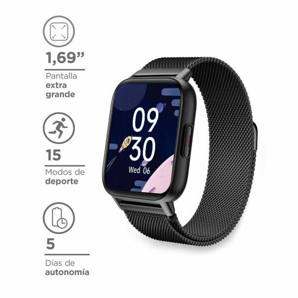 Smartwatch KSIX COSMIC 1,7" 180 mAh