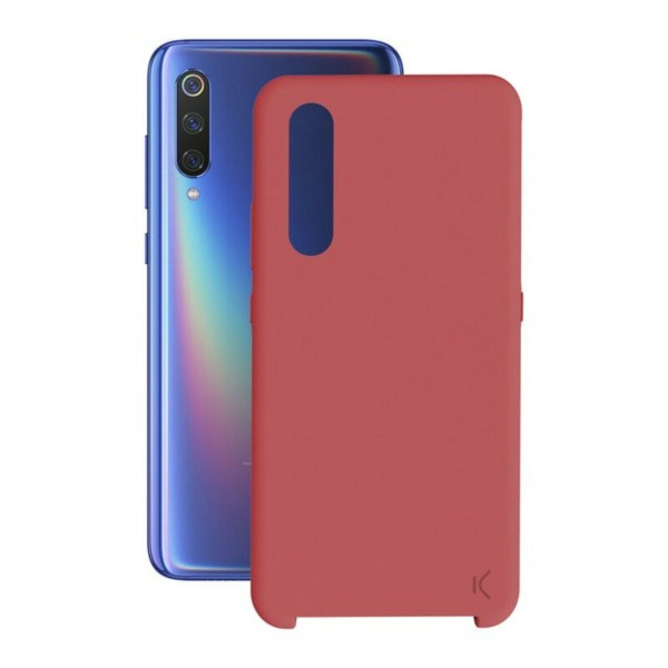 Mobile cover Xiaomi Mi 9 KSIX Soft Red