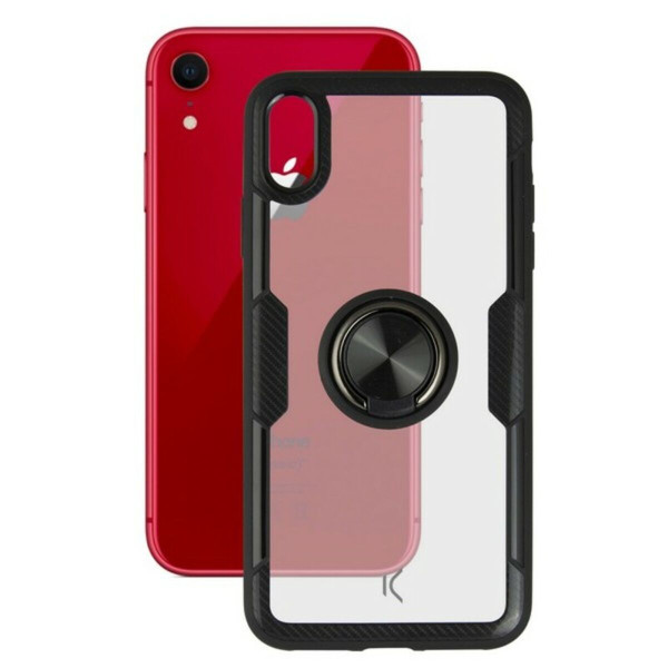 Housing with ring Iphone XR KSIX Transparent