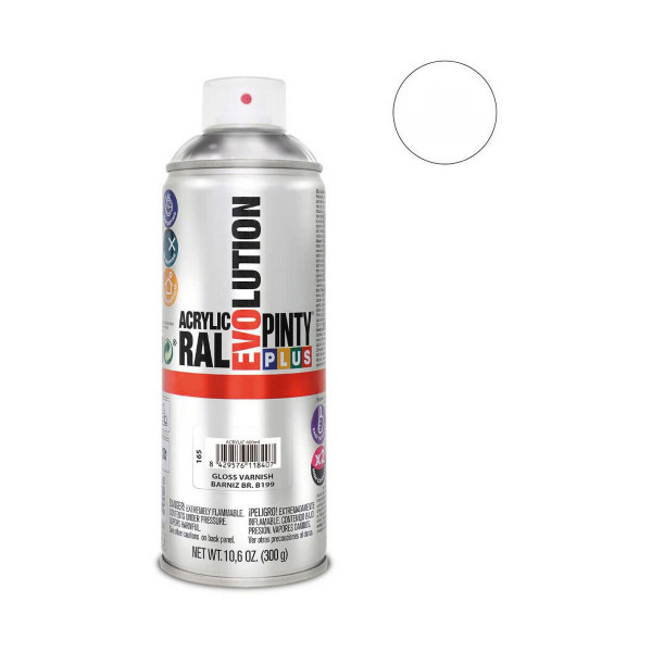 Spray Varnish Pintyplus Evolution B199 Shine 400 ml Colourless