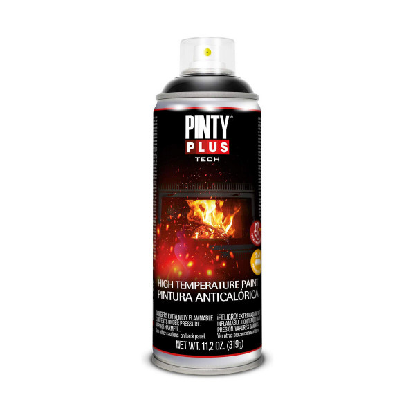 Anti-heat paint Pintyplus Tech A104 400 ml Spray Black