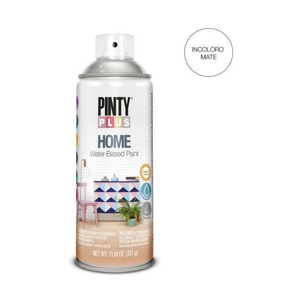 Spray Varnish Pintyplus Home HM440 400 ml Matt Colourless