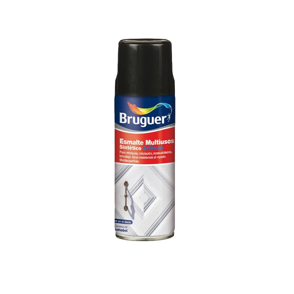 Synthetic enamel Bruguer 5197974 Spray Multi-use White 400 ml Shiny