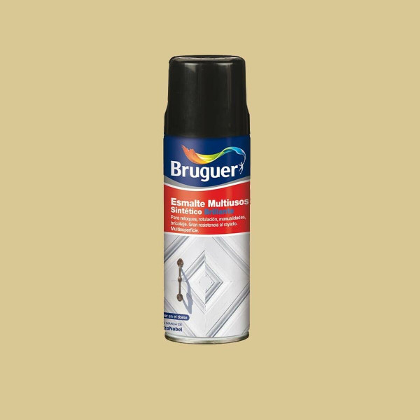 Synthetic enamel Bruguer 5197979 Spray Multi-use Ivory 400 ml Shiny