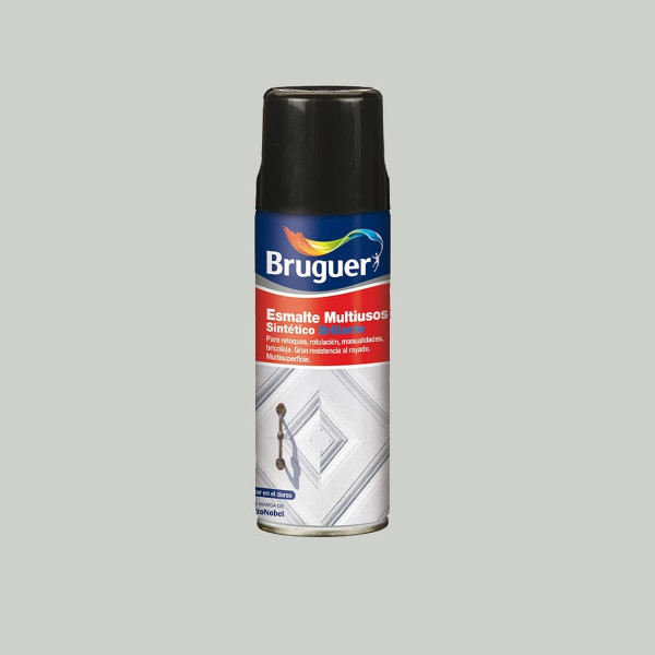 Synthetic enamel Bruguer 5197987 Spray Multi-use 400 ml Pearl Gray Shiny