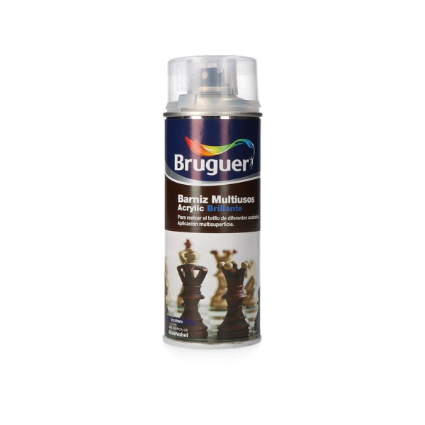 Spray Varnish Bruguer 5198006 Acrylic Multi-use 400 ml Colourless Shiny