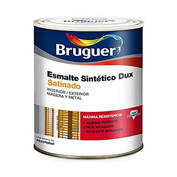 Synthetic enamel Bruguer Dux White 750 ml Satin finish