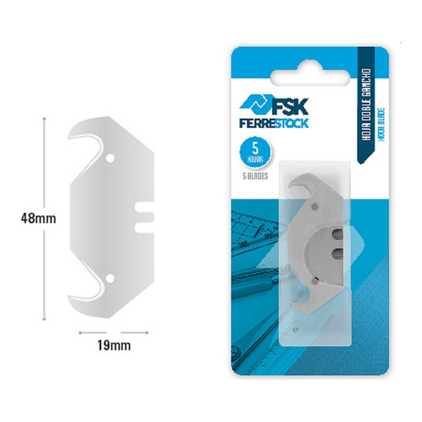 Cutter Blade Ferrestock Hook (5 uds)