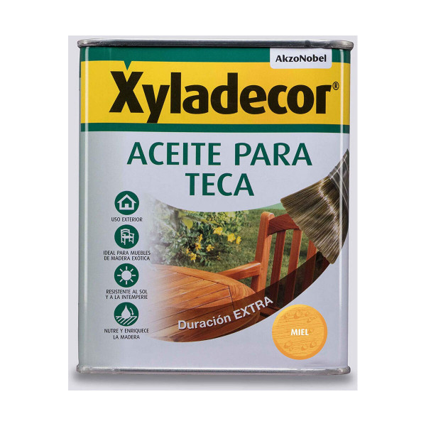 Teak oil AkzoNobel Xyladecor Honey 750 ml Matt