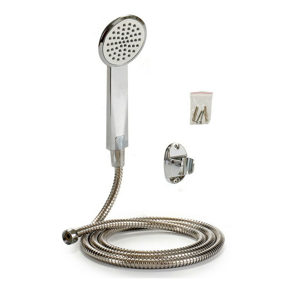 A shower head with a hose to direct the flow 2 m