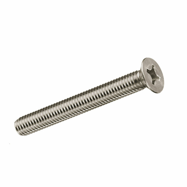 Box of screws FADIX Metric screw thread M4 x 10 mm Flat head