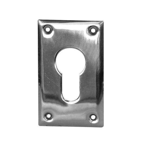 Keyhole EDM nickel Matt Silver Stainless steel (40 x 70 mm)