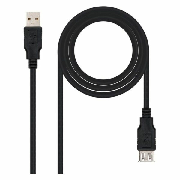 USB Cable NANOCABLE 8433281002999 3 M Black