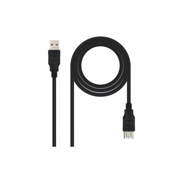 USB Cable NANOCABLE 8433281002999 3 M Black