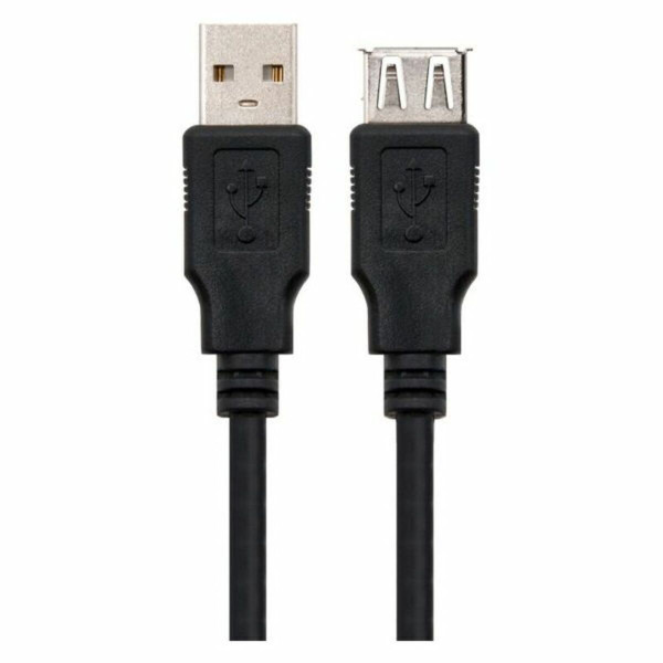 USB Cable NANOCABLE 8433281002999 3 M Black