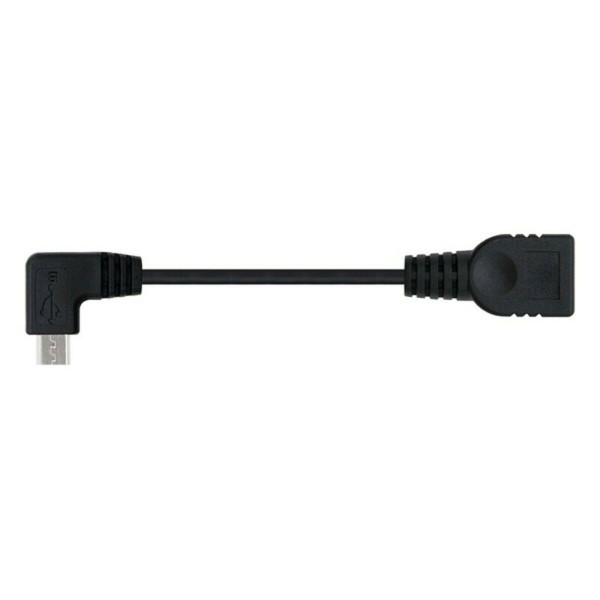 USB 2.0 A to USB B Cable NANOCABLE 10.01.3600 15 cm Male Plug/Socket Black