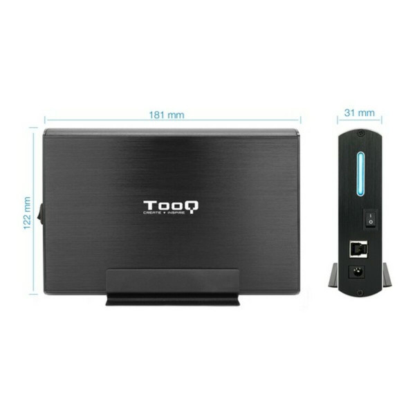 Housing for Hard Disk TooQ TQE-3531B 3,5" USB 3.0 Black