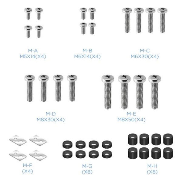 TV Ceiling Support TooQ LPCE1170TSLI-B 37-70"