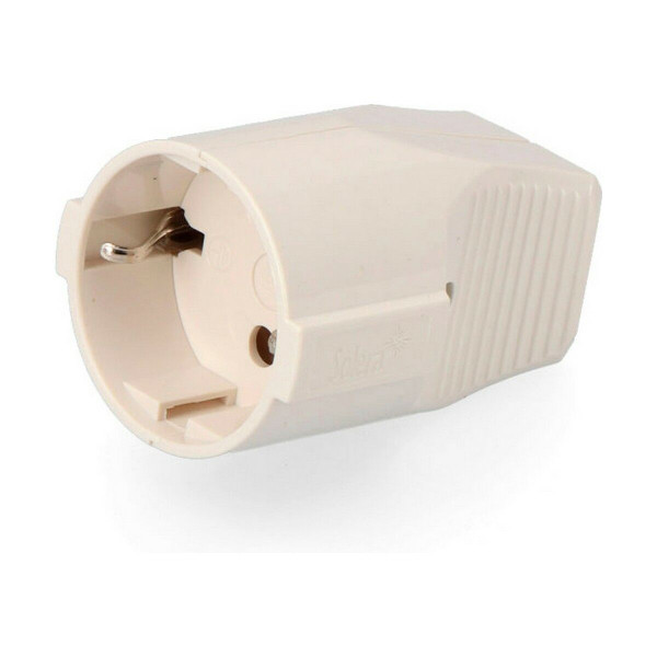 Plug socket EDM Aerial White 2400 W 16 A