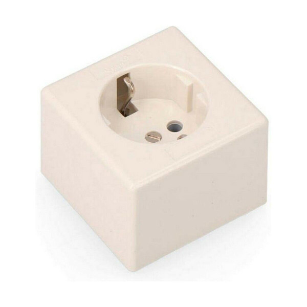 Plug socket EDM Squared White 3500 W 16 A Surface