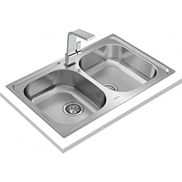 Sink with Two Basins Teka 80TPX