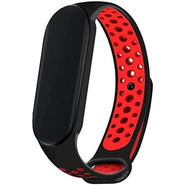 Watch Strap Cool Xiaomi Mi Band 5, 6, Amazfit Band 5 Red