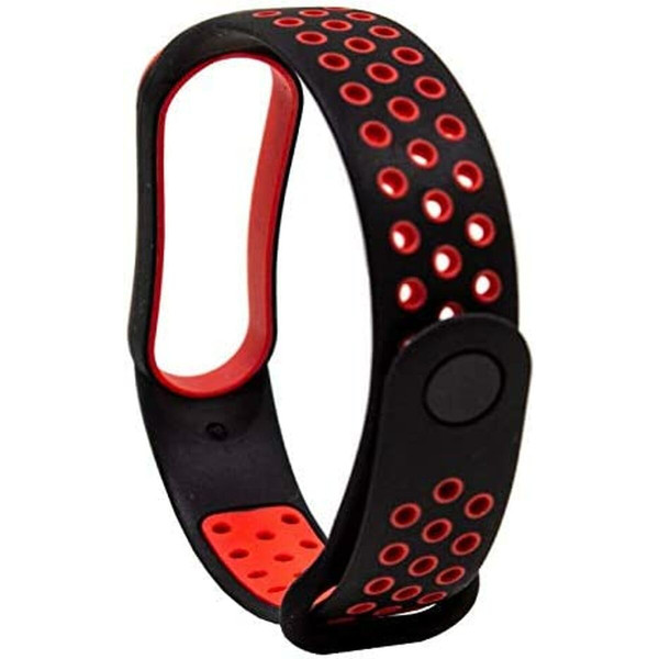 Watch Strap Cool Xiaomi Mi Band 5, 6, Amazfit Band 5 Red