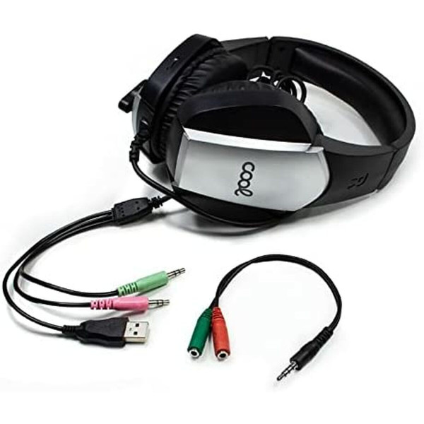 Headphones with Microphone Cool Black