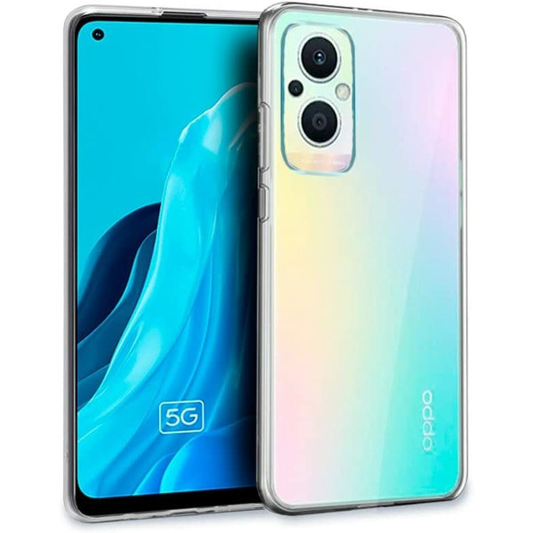 Mobile cover Cool Oppo Reno 8 Lite Transparent