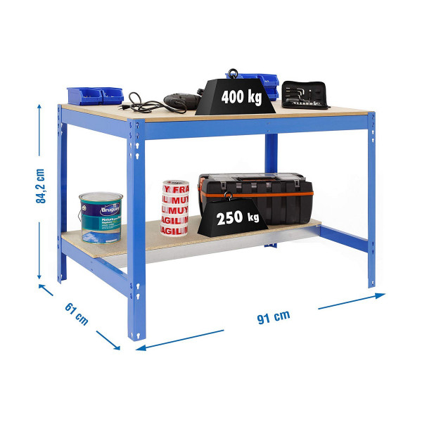 Workbench with Tools Simon Rack BT0 (84,2 x 91 x 61 cm)