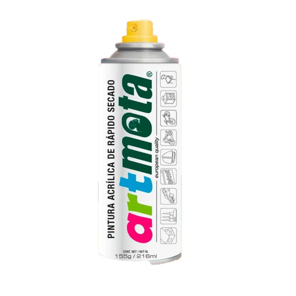 Spray paint Mota LA05 RAL 9003 Matt 216 ml White