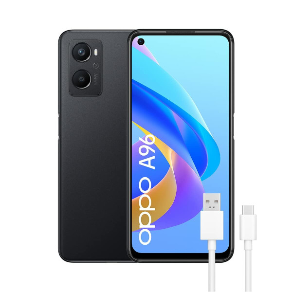 Smartphone Oppo A96 Black 128 GB 6,59"