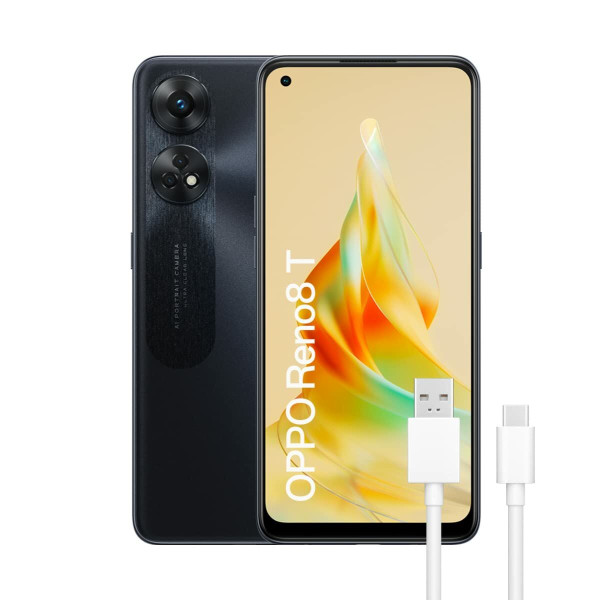 Smartphone Oppo Reno8T Black 128 GB 6,43"