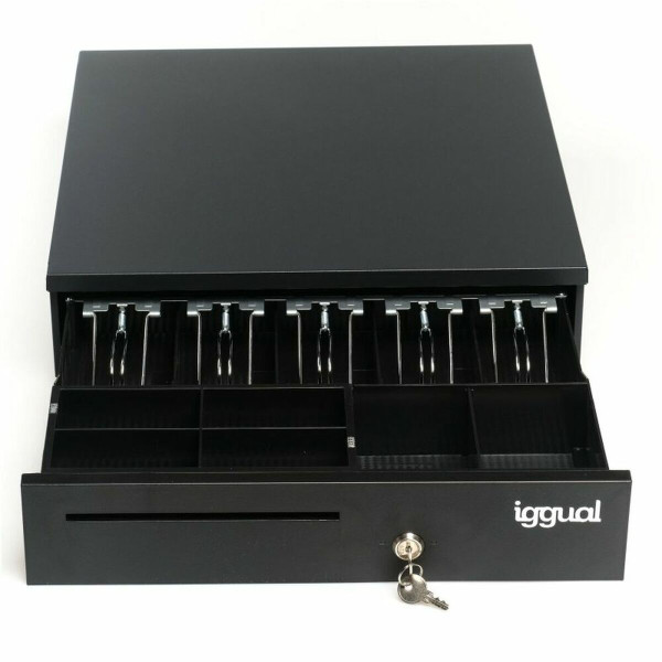 Cash Register Drawer iggual IRON-35 (42 CM)