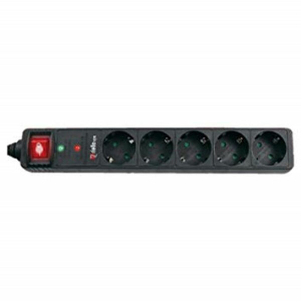 Power Socket - 5 Sockets with Switch Riello THUNDER 5002         Black