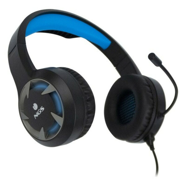 Gaming Headset NGS GHX-510 Black Black/Blue