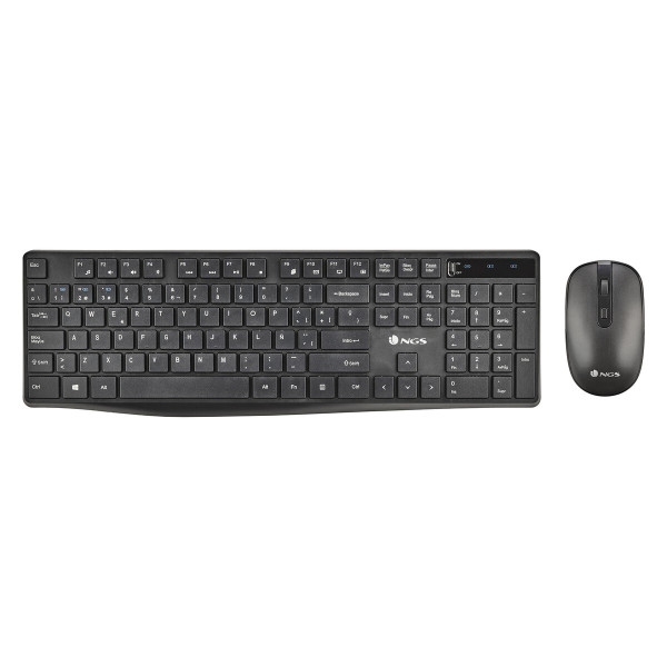 Keyboard and Wireless Mouse NGS HYPE KIT