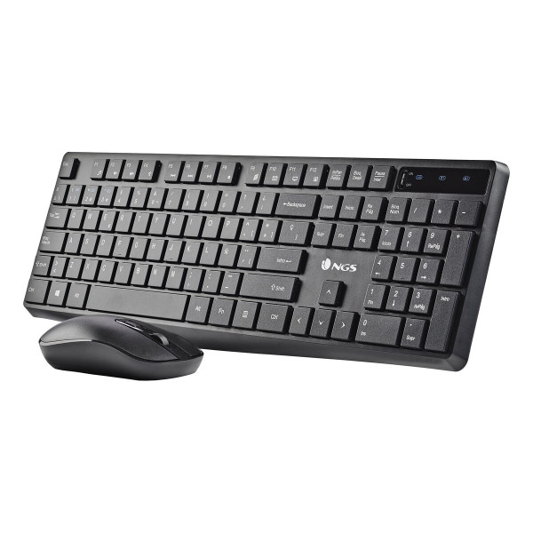 Keyboard and Wireless Mouse NGS HYPE KIT