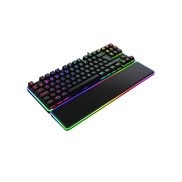 Gaming Keyboard Newskill Gungnyr TKL Pro Spanish Qwerty Black LED RGB