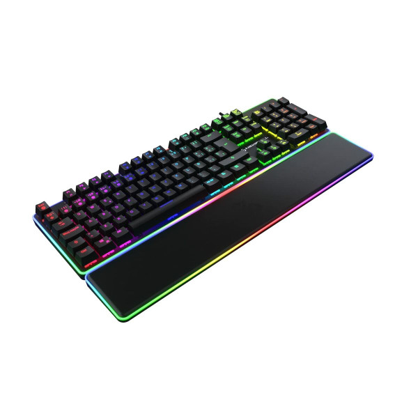 Gaming Keyboard Newskill Gungnyr Pro Spanish Qwerty Black LED RGB