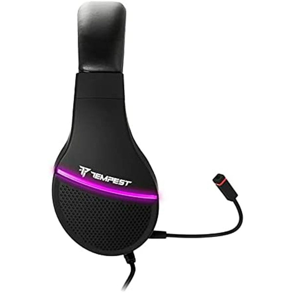 Headphones with Microphone Tempest GHS201 Black