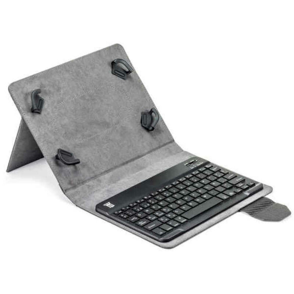 Bluetooth Keyboard with Support for Tablet Maillon Technologique MTKEYBLUECB 9.7"-10.2" Black