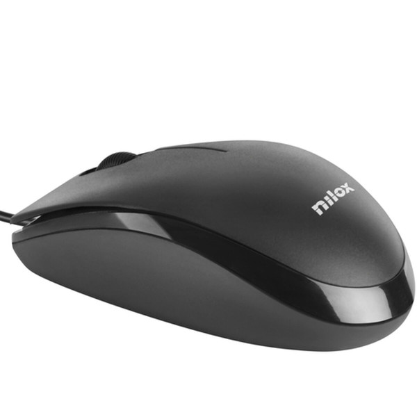 Mouse Nilox Ratón USB 1600 DPI de Nilox 1600 dpi