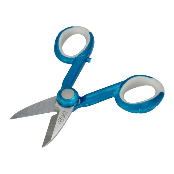 Electrician Scissors Ferrestock Blue Stainless steel Soft 138 mm