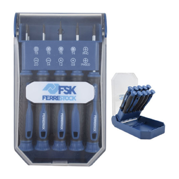 Precision Tool Set Ferrestock Precision (10 pcs)