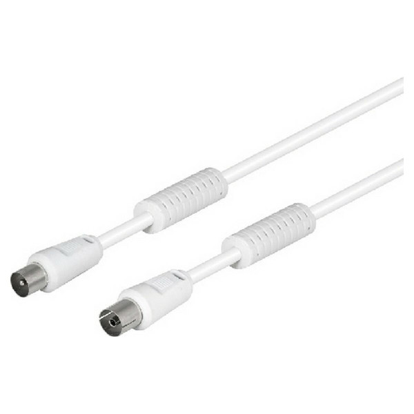 Antenna cable TM Electron White 2,5 m