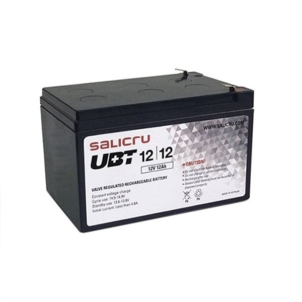 Battery for Uninterruptible Power Supply System UPS Salicru UBT 12 ah 12 v