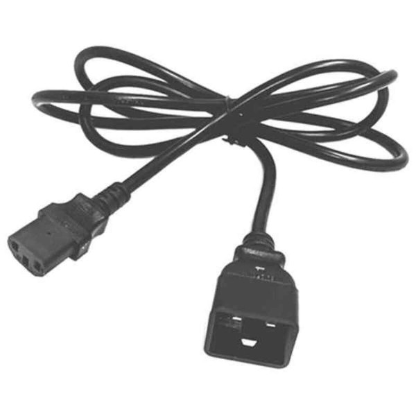 Extension Lead C13/C20 Salicru 663BA000022          (1,8 m) Black