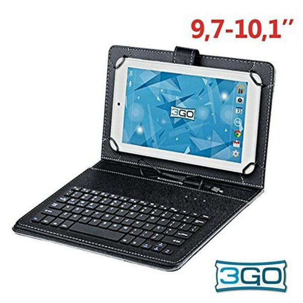 Case for Tablet and Keyboard 3GO CSGT27 10" 10"