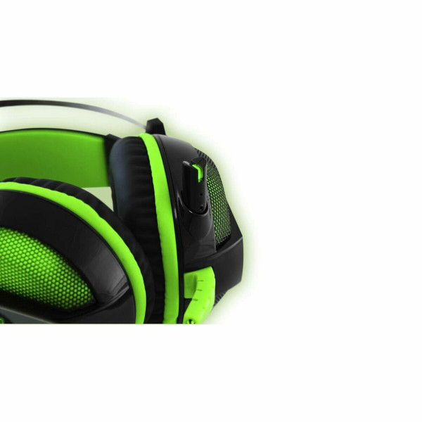 Gaming Headset with Microphone Droxio HADLOK USB Green